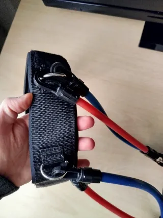 Elastici fitness con cavigliere