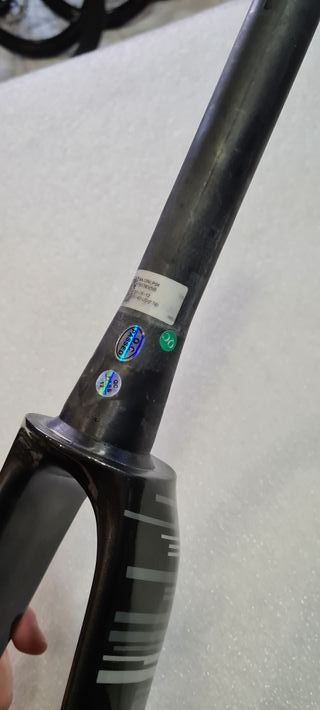 Horquilla carbono bici carretera