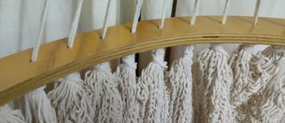 Hamaca de Algodón y Madera