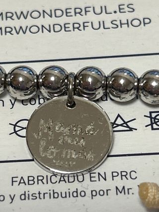 Pulsera Mamá eres la más Mr. Wonderful