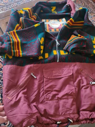 Pile vintage multicolor vestibilità più di una L