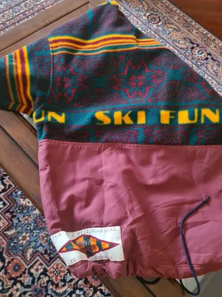 Pile vintage multicolor vestibilità più di una L