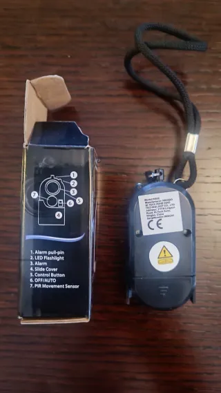 Alarma Personal Mini PIR 120dB