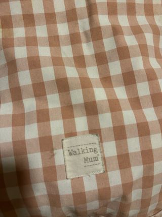 Saco Walking Mum rosa pastel