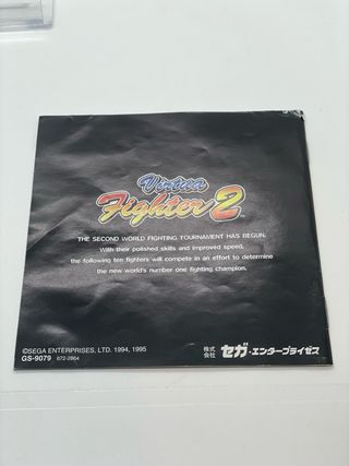 Virtua Fighter 2 Sega Saturn Japonés