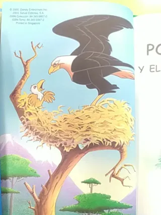 Pocahontas Y El Aguilucho Perdido, de Walt Disney