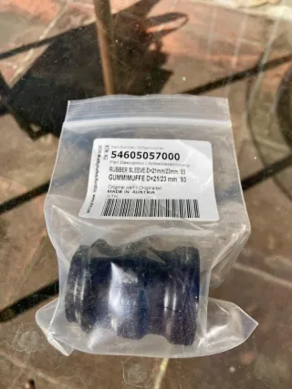 Manguito Silicona Unión Escape KTM 85-150cc