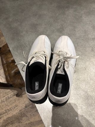 Zapatillas de golf Adidas blancas