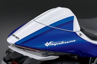 Suzuki Hayabusa Azul y Blanca