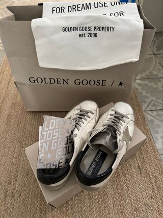 Golden Goose Super Star Blancas y Grises