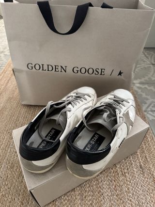 Golden Goose Super Star Blancas y Grises
