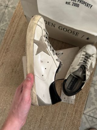Golden Goose Super Star Blancas y Grises