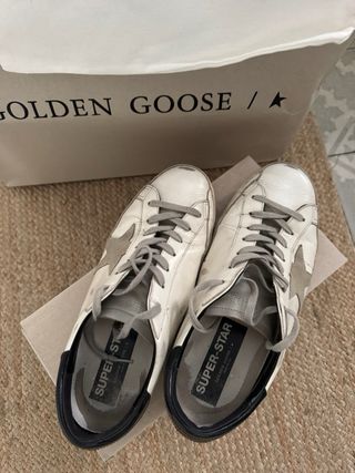 Golden Goose Super Star Blancas y Grises