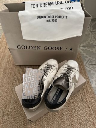 Golden Goose Super Star Blancas y Grises