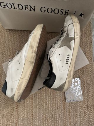 Golden Goose Super Star Blancas y Grises
