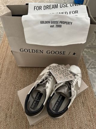 Golden Goose Super Star Blancas y Grises
