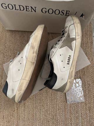 Golden Goose Super Star Blancas y Grises