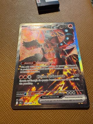 Carta Pokemon Volcanion EX 182/159