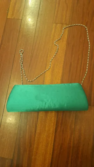 Bolso de fiesta verde