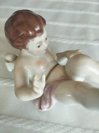 Angelito porcelana S.XX