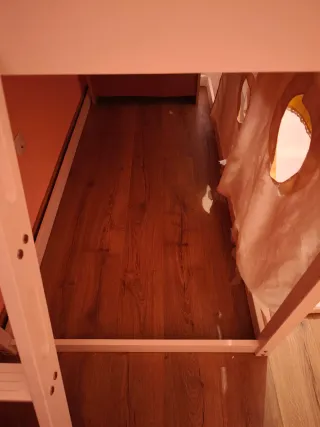 Se aceptan ofertas.A recoger.Cama alta con saco nó