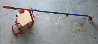 Pulverizador herbicida mochila