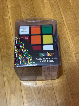 Despertador Rubik's Radio Reloj Dual Alarm