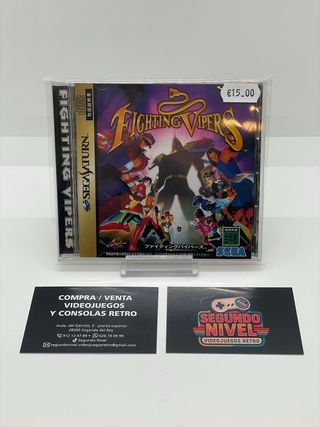 Fighting Vipers Sega Saturn Japonés