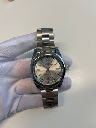 Rolex Oyster Perpetual Plata