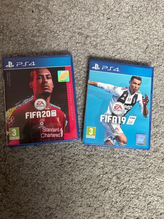 FIFA 19 y FIFA 20 PS4