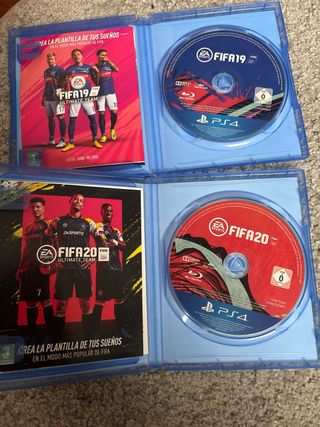 FIFA 19 y FIFA 20 PS4