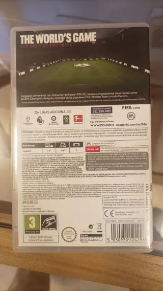 Envío juego FIFA 23 Nintendo switch legacy edition