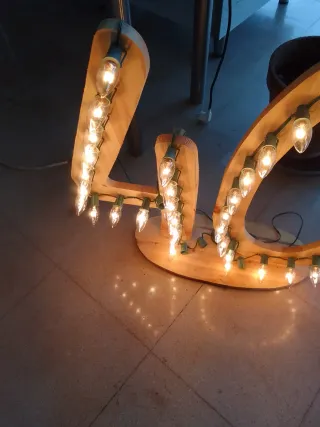 Números de cumpleaños iluminados 40