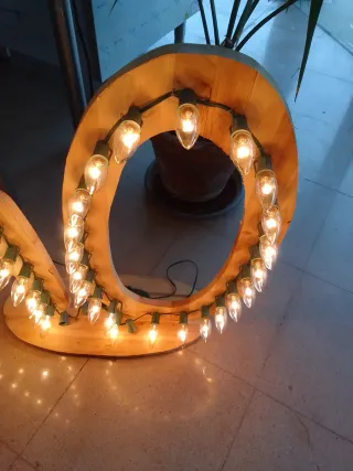 Números de cumpleaños iluminados 40