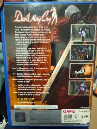 Devil May Cry PS2 Platinum