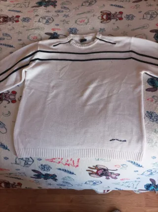 Jersey Sonike Blanco Rayas Negras