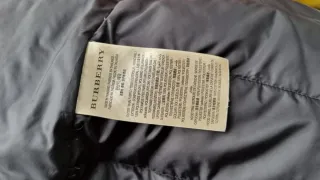 Chamarra Burberry Plumas Talla L