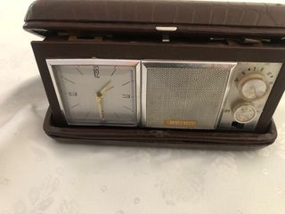 Reloj Radio Despertador Viaje SEIKO Antiguo