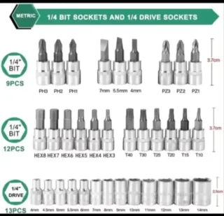 Maletin Caja Herramientas 46 piezas