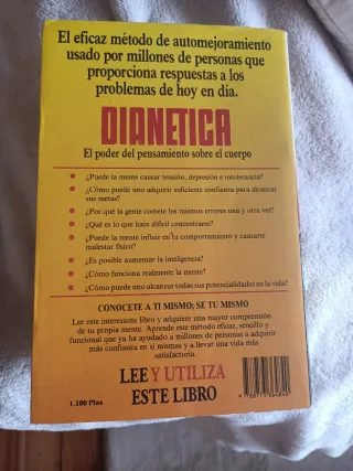 Dianetica: El Ponder Del Pensamiento Sobre El C...