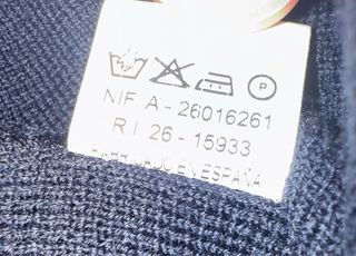 Chaqueta PANGOLIN azul marino XL