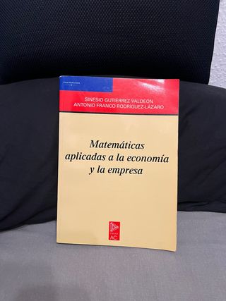Matemáticas aplicadas a la economía y la empresa