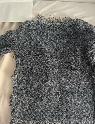 Cardigan Lulu Paris grigio taglia unica