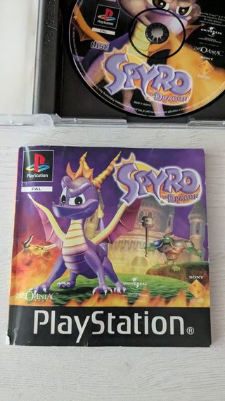 Spyro the Dragon PS1 PAL España