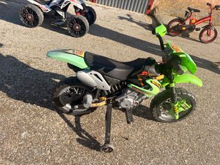 Moto Eléctrica Infantil Verde