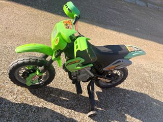Moto Eléctrica Infantil Verde