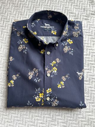Camisa Harmont & Blaine floral azul