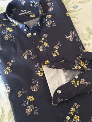 Camisa Harmont & Blaine floral azul