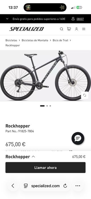 Specialized Rockhopper 29” Roja