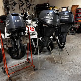 Motores fueraborda Yamaha 15 HP (piezas)